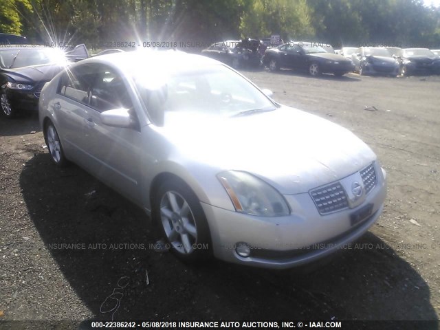 1N4BA41E35C861692 - 2005 NISSAN MAXIMA SE/SL SILVER photo 1