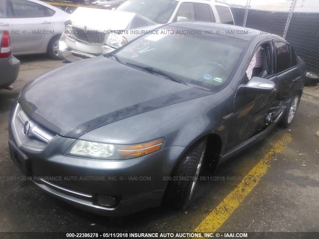 19UUA662X8A034478 - 2008 ACURA TL GRAY photo 2