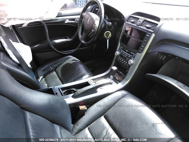 19UUA662X8A034478 - 2008 ACURA TL GRAY photo 5