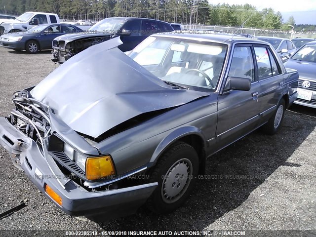 JHMAD7437EC071108 - 1984 HONDA ACCORD 1800 LX GRAY photo 2