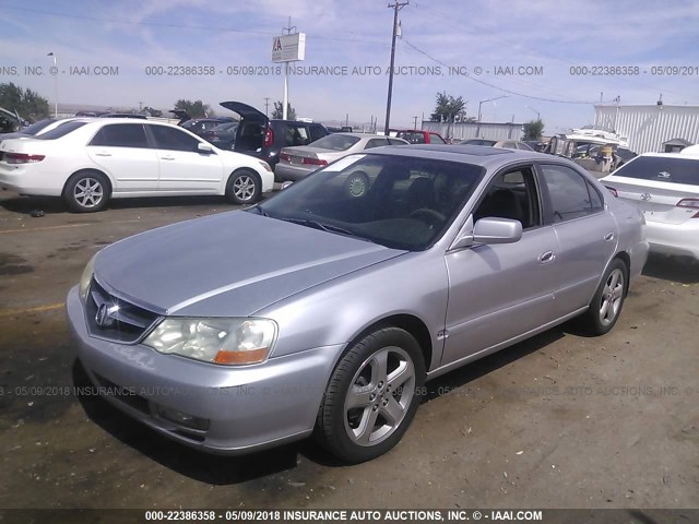 19UUA56813A053914 - 2003 ACURA 3.2TL TYPE-S SILVER photo 2