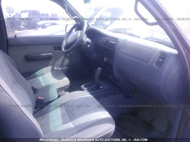 4TASM92N5XZ541170 - 1999 TOYOTA TACOMA XTRACAB PRERUNNER წითელი ფოტო 5