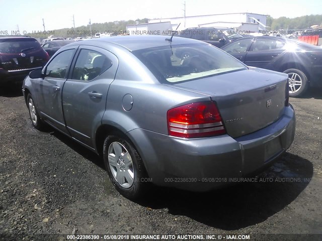 1B3LC46B59N538070 - 2009 DODGE AVENGER SE/SXT GRAY photo 3