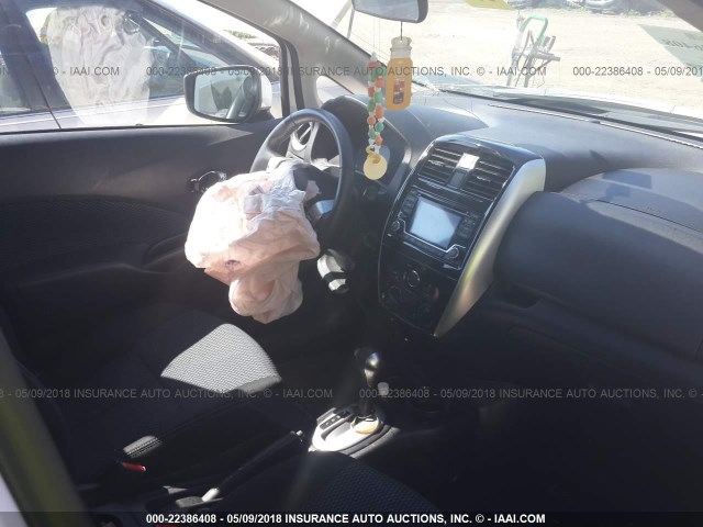 3N1CE2CP1GL387967 - 2016 NISSAN VERSA NOTE S/S PLUS/SV/SL/SR WHITE photo 5