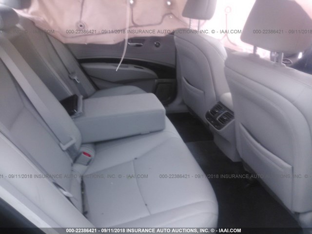 JH4KC1F97GC000807 - 2016 ACURA RLX ADVANCE BLACK photo 8