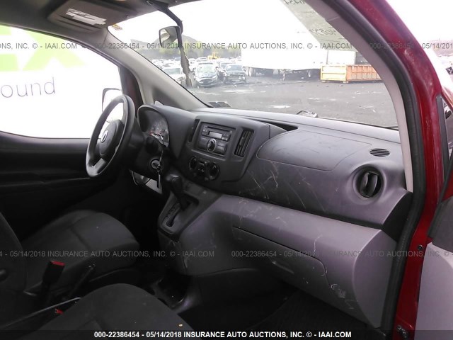 3N6CM0KNXFK717451 - 2015 NISSAN NV200 2.5S/2.5SV RED photo 5