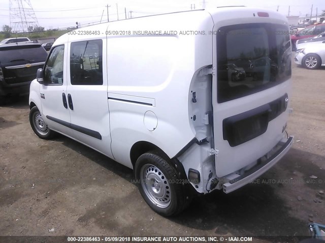 ZFBERFAB9H6G47459 - 2017 RAM PROMASTER CITY  白色 照片 3