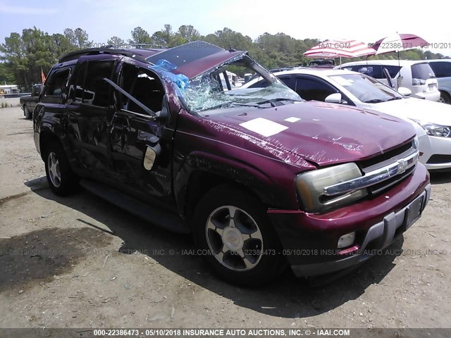 1GNET16S446160856 - 2004 CHEVROLET TRAILBLAZER EXT LS/EXT LT BURGUNDY photo 1