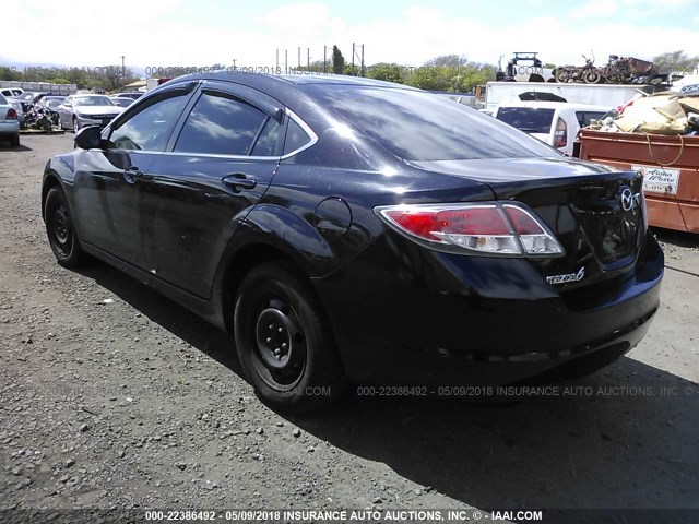 1YVHZ8BHXA5M00382 - 2010 MAZDA 6 I Чорний фото 3