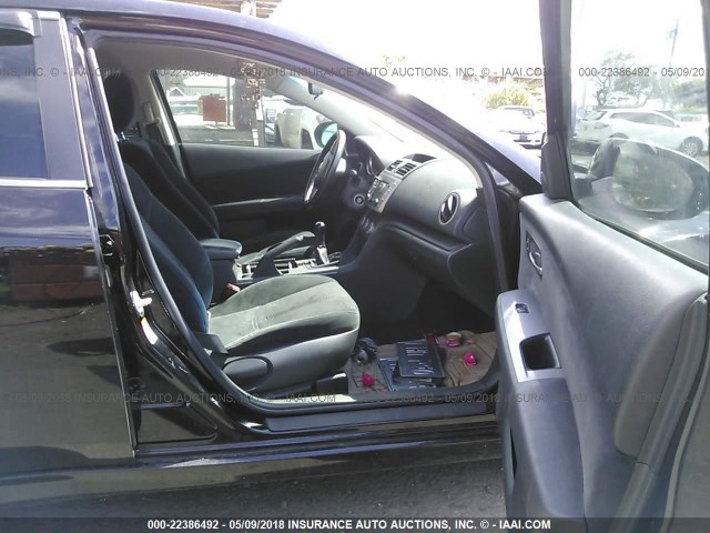 1YVHZ8BHXA5M00382 - 2010 MAZDA 6 I Чорний фото 5
