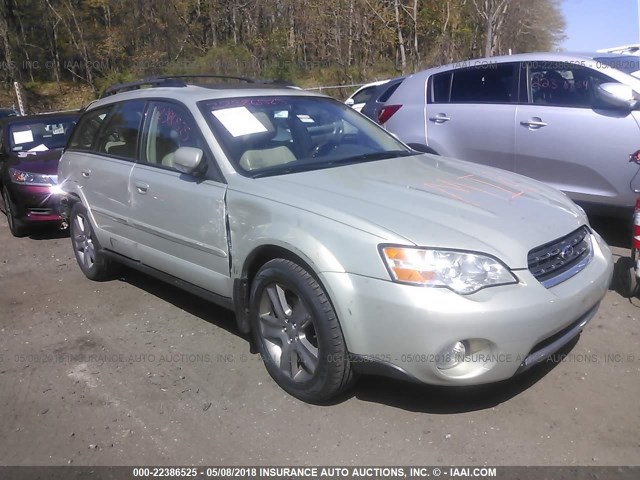 4S4BP86C774307443 - 2007 SUBARU LEGACY OUTBACK 3.0R LL BEAN GOLD photo 1