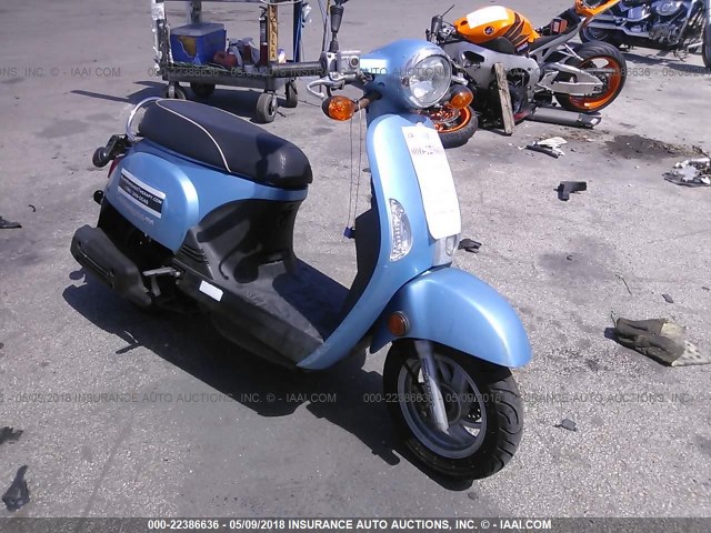 RFBG1G10XEB160288 - 2014 KYMCO USA INC COMPAGNO 110/I Light Blue photo 1