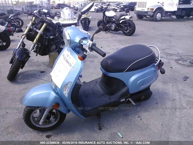 RFBG1G10XEB160288 - 2014 KYMCO USA INC COMPAGNO 110/I Light Blue photo 2