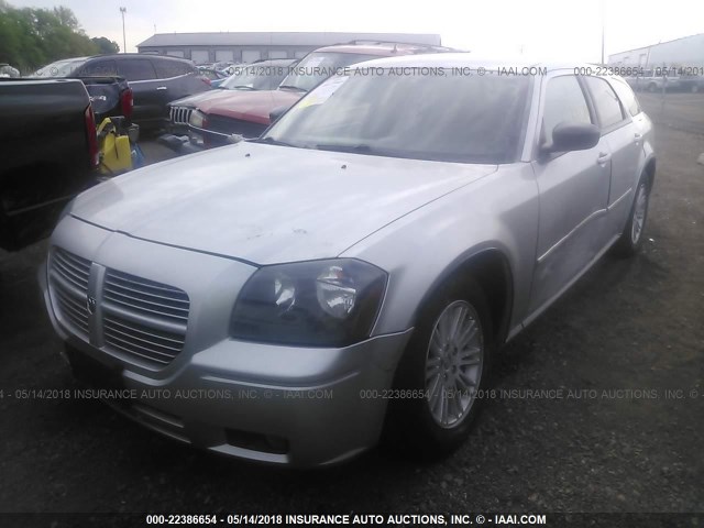 2D4FV47V67H620848 - 2007 DODGE MAGNUM SXT SILVER photo 2