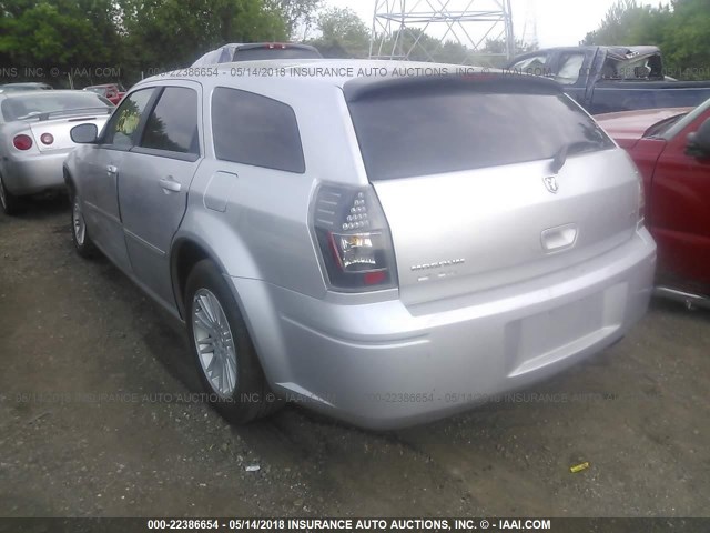 2D4FV47V67H620848 - 2007 DODGE MAGNUM SXT SILVER photo 3