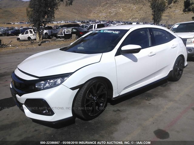 SHHFK7H49HU426270 - 2017 HONDA CIVIC SPORT 白色 照片 2