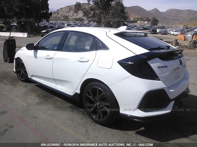 SHHFK7H49HU426270 - 2017 HONDA CIVIC SPORT 白色 照片 3