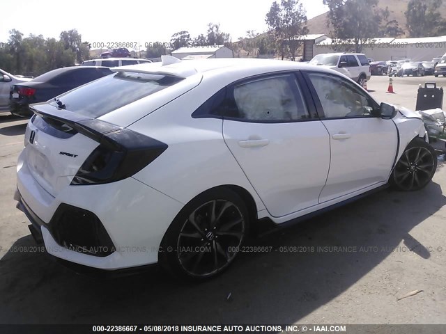 SHHFK7H49HU426270 - 2017 HONDA CIVIC SPORT 白色 照片 4
