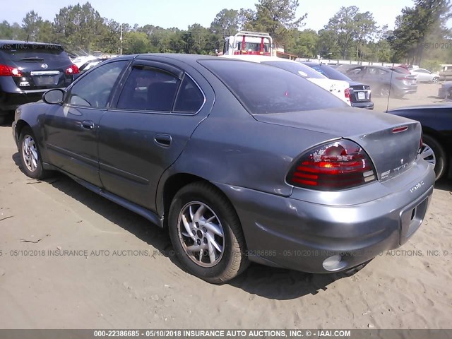 1G2NE52F14M547108 - 2004 PONTIAC GRAND AM SE GRAY photo 3