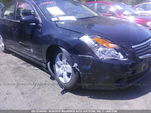 1N4AL21E18C276902 - 2008 NISSAN ALTIMA 2.5/2.5S BLACK photo 6