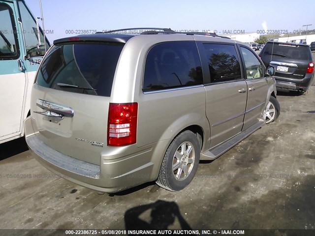 2A8HR54119R568603 - 2009 CHRYSLER TOWN & COUNTRY TOURING GOLD photo 4
