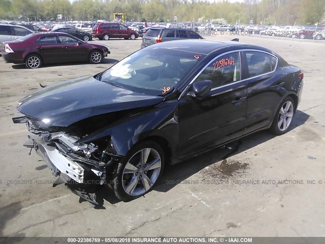 19VDE1F54EE002742 - 2014 ACURA ILX 20 PREMIUM BLACK photo 2