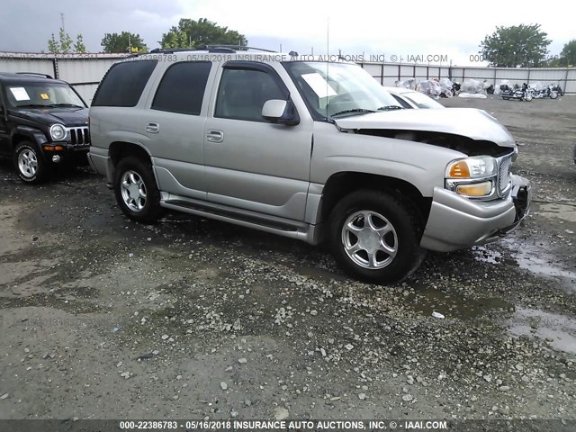 1GKEK63U55J264001 - 2005 GMC YUKON DENALI TAN photo 1