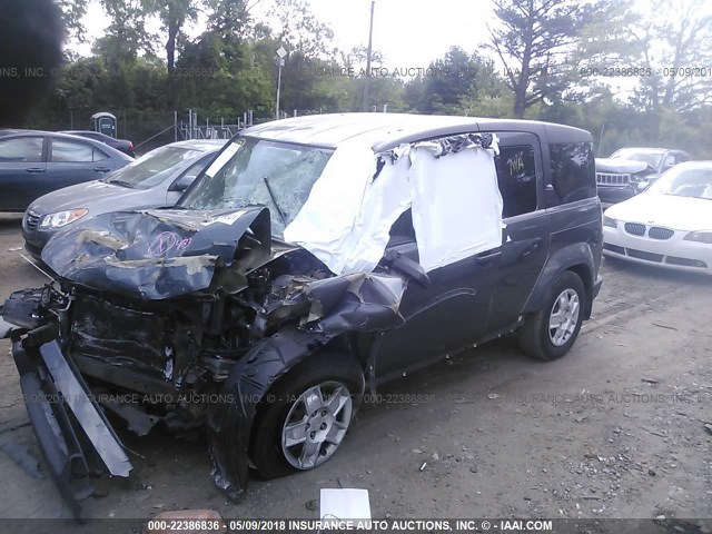 5J6YH1H37BL002050 - 2011 HONDA ELEMENT LX GRAY photo 2