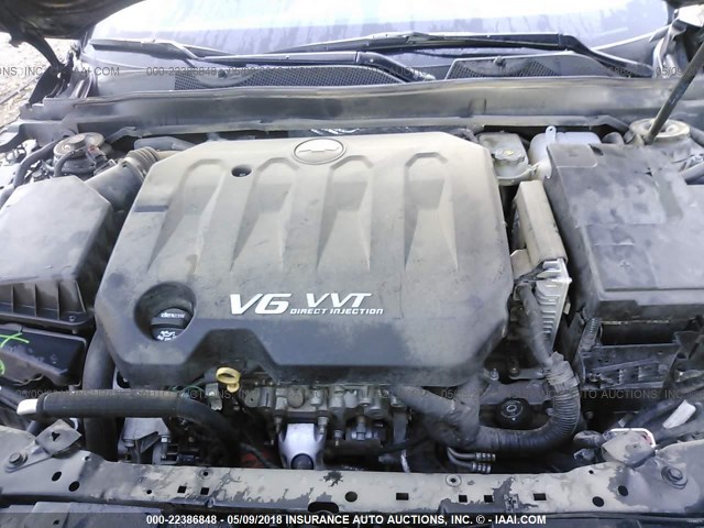 2G1115S3XG9141740 - 2016 CHEVROLET IMPALA LT BLACK photo 10