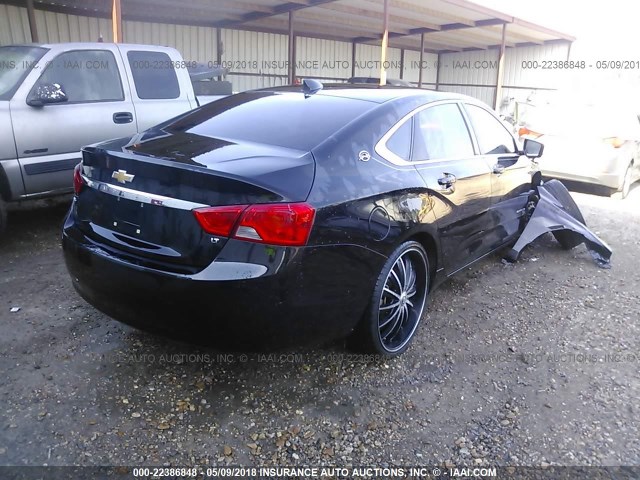 2G1115S3XG9141740 - 2016 CHEVROLET IMPALA LT BLACK photo 4