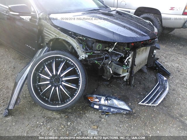 2G1115S3XG9141740 - 2016 CHEVROLET IMPALA LT BLACK photo 6