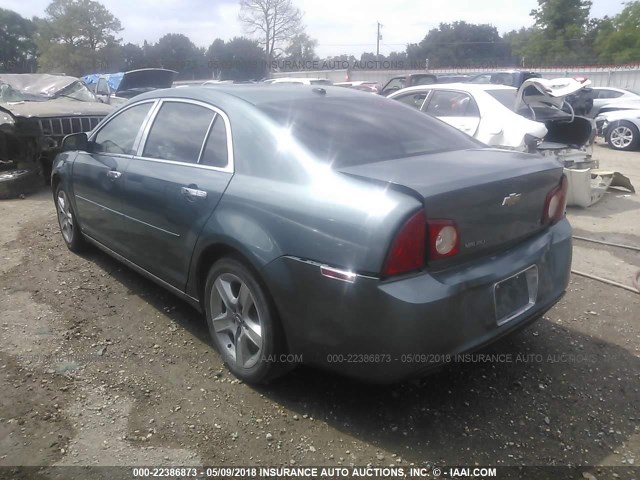 1G1ZH57B39F151776 - 2009 CHEVROLET MALIBU 1LT 绿色 照片 3