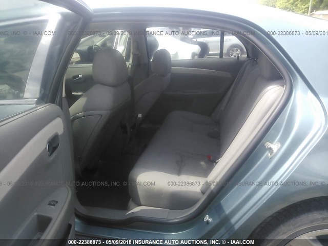 1G1ZH57B39F151776 - 2009 CHEVROLET MALIBU 1LT 绿色 照片 8