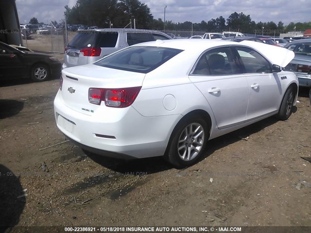 1G11D5RR3DF110012 - 2013 CHEVROLET MALIBU 1LT WHITE photo 4