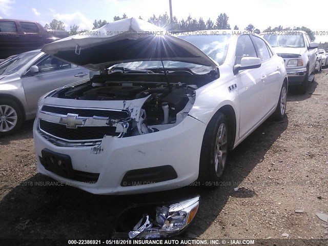 1G11D5RR3DF110012 - 2013 CHEVROLET MALIBU 1LT WHITE photo 6