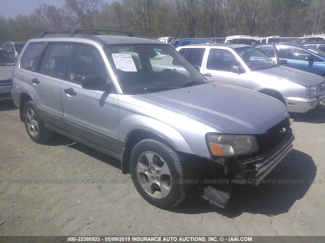 JF1SG65644H728048 - 2004 SUBARU FORESTER 2.5XS Күміс фото 1