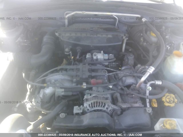 JF1SG65644H728048 - 2004 SUBARU FORESTER 2.5XS Күміс фото 10