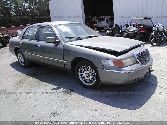 2MEFM74W51X645380 - 2001 MERCURY GRAND MARQUIS GS GRAY photo 1