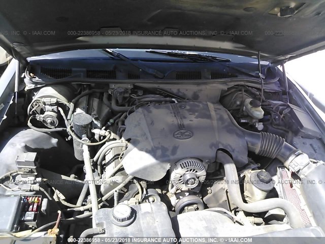 2MEFM74W51X645380 - 2001 MERCURY GRAND MARQUIS GS GRAY photo 10