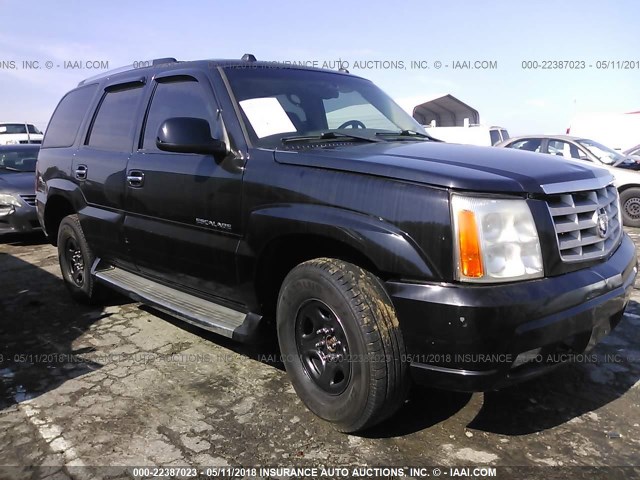 1GYEK63N05R181253 - 2005 CADILLAC ESCALADE LUXURY შავი ფოტო 1