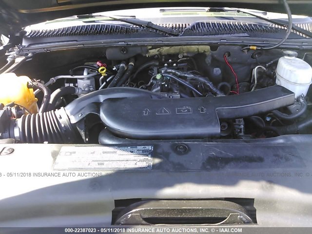 1GYEK63N05R181253 - 2005 CADILLAC ESCALADE LUXURY შავი ფოტო 10