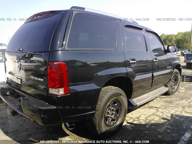 1GYEK63N05R181253 - 2005 CADILLAC ESCALADE LUXURY შავი ფოტო 4