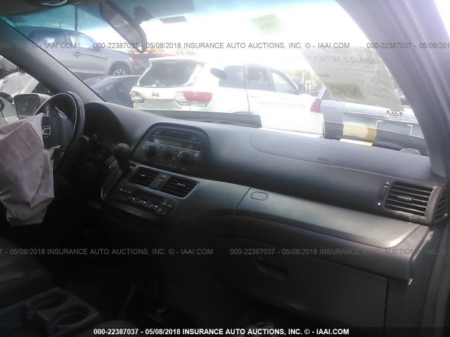 5FNRL386X6B025801 - 2006 HONDA ODYSSEY EXL ღია ლურჯი ფოტო 5