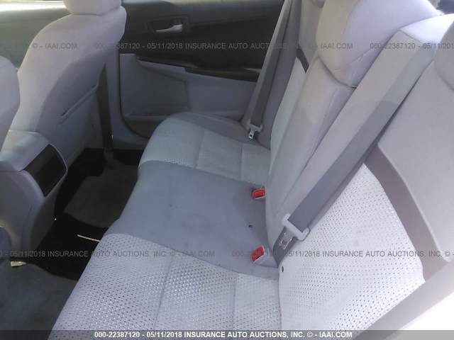 4T1BF1FK0CU551138 - 2012 TOYOTA CAMRY SE/LE/XLE 灰色 照片 8