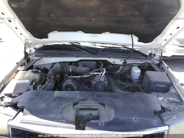 1GCEC19X67Z114562 - 2007 CHEVROLET SILVERADO C1500 CLASSIC WHITE photo 10