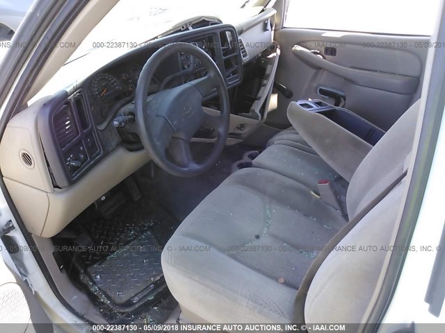 1GCEC19X67Z114562 - 2007 CHEVROLET SILVERADO C1500 CLASSIC WHITE photo 5
