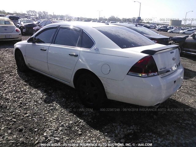 2G1WC581969312109 - 2006 CHEVROLET IMPALA LT WHITE photo 3