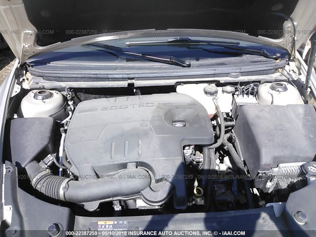 1G1ZB5E03CF135233 - 2012 CHEVROLET MALIBU LS 金色 照片 10