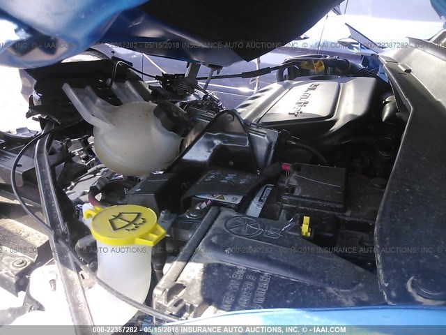 3C4NJCBB5JT226705 - 2018 JEEP COMPASS LATITUDE ლურჯი ფოტო 10