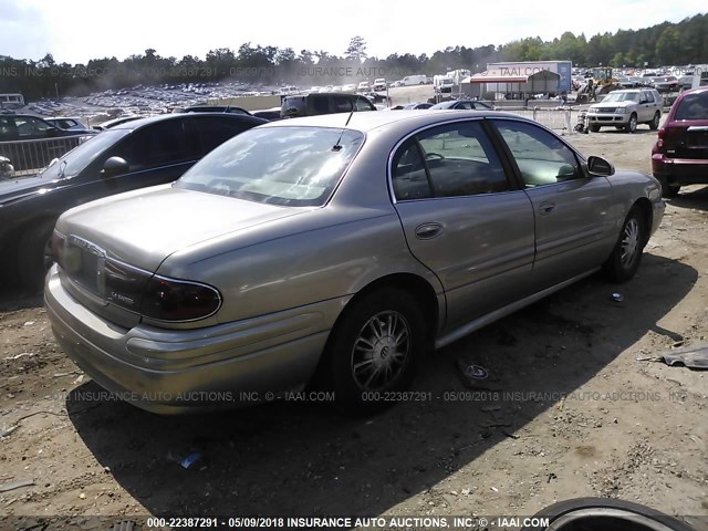 1G4HP52K034117516 - 2003 BUICK LESABRE CUSTOM GOLD photo 4